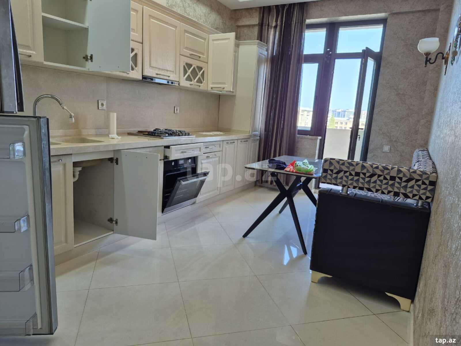 2-otaqlı yeni tikili kirayə verilir, N.Nərimanov m., 96 m²