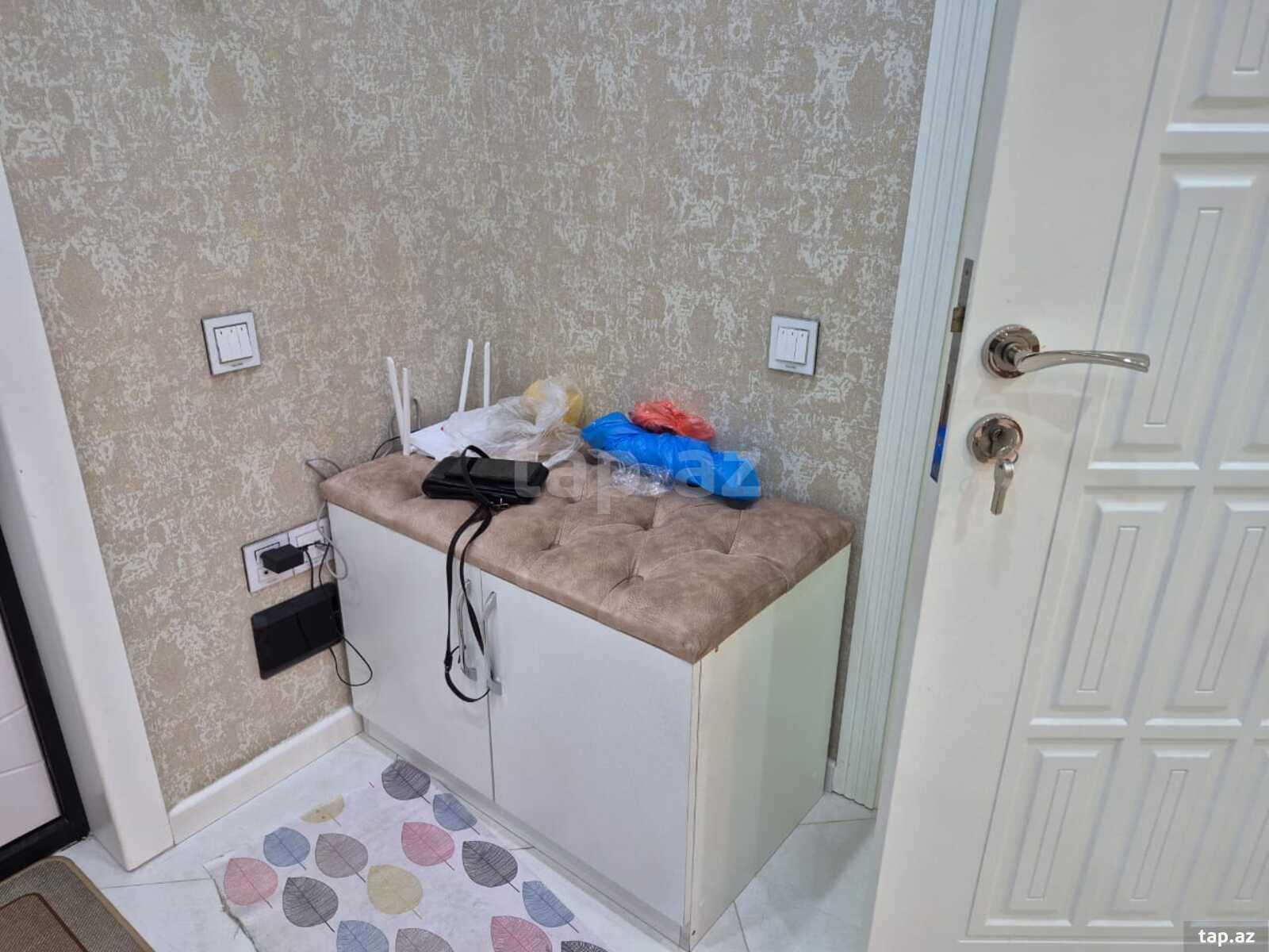 2-otaqlı yeni tikili kirayə verilir, N.Nərimanov m., 96 m²