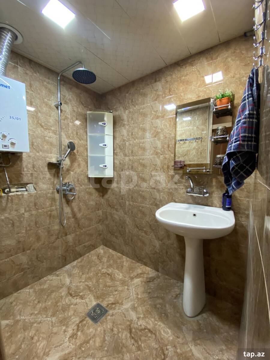 3-otaqlı mənzil, Həzi Aslanov küç., 90 m²