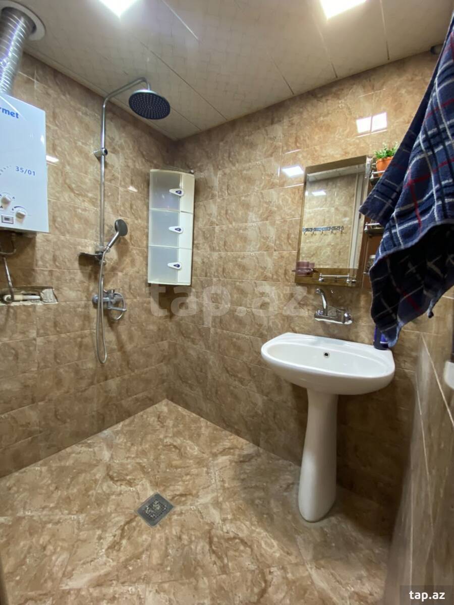 3-otaqlı mənzil, Həzi Aslanov küç., 90 m²