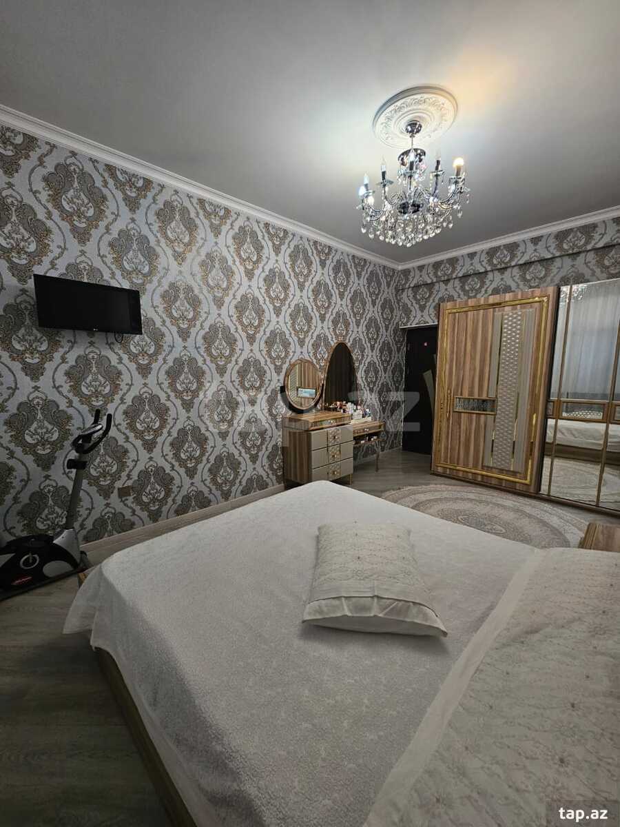 3-otaqlı yeni tikili, Həzi Aslanov m., 106 m²