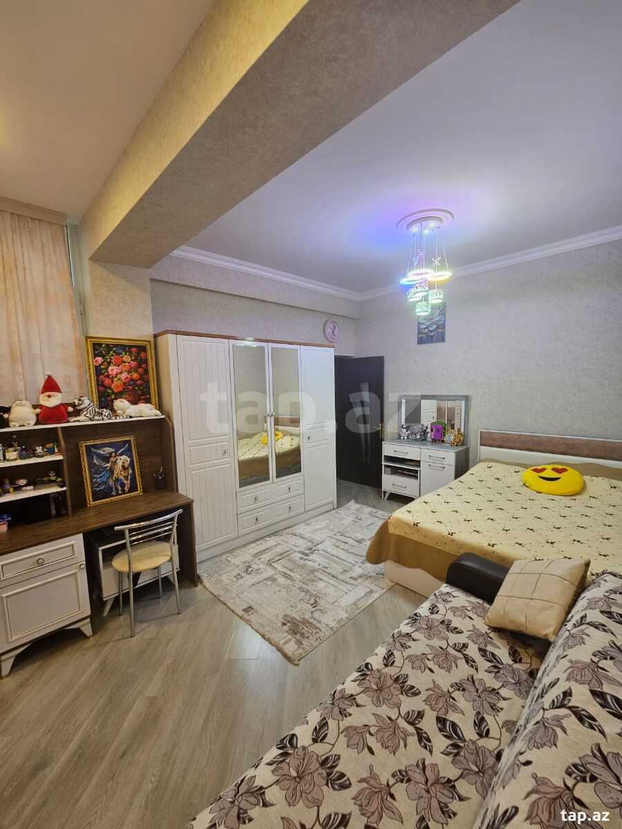 3-otaqlı yeni tikili, Həzi Aslanov m., 106 m²