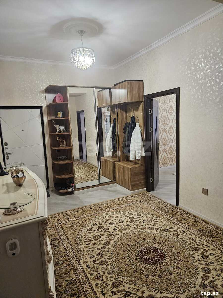 3-otaqlı yeni tikili, Həzi Aslanov m., 106 m²