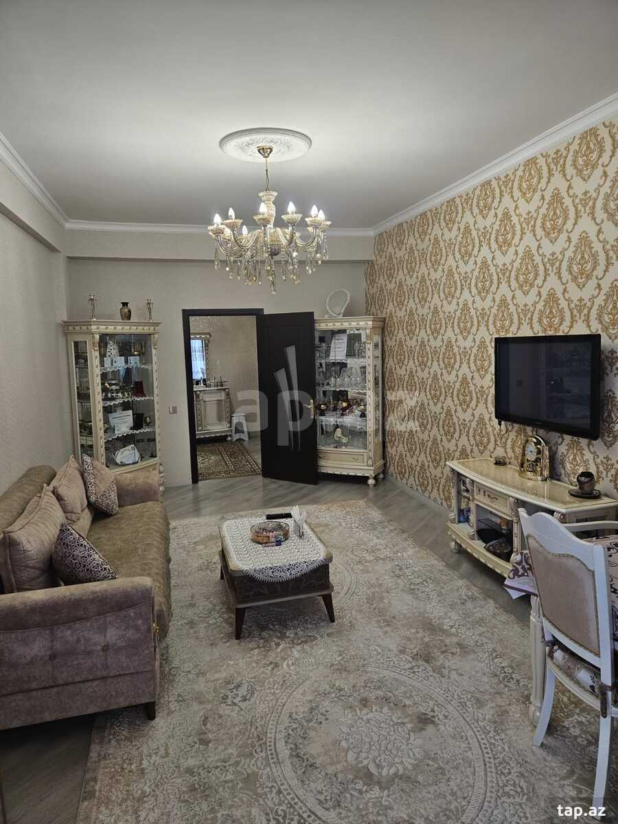 3-otaqlı yeni tikili, Həzi Aslanov m., 106 m²