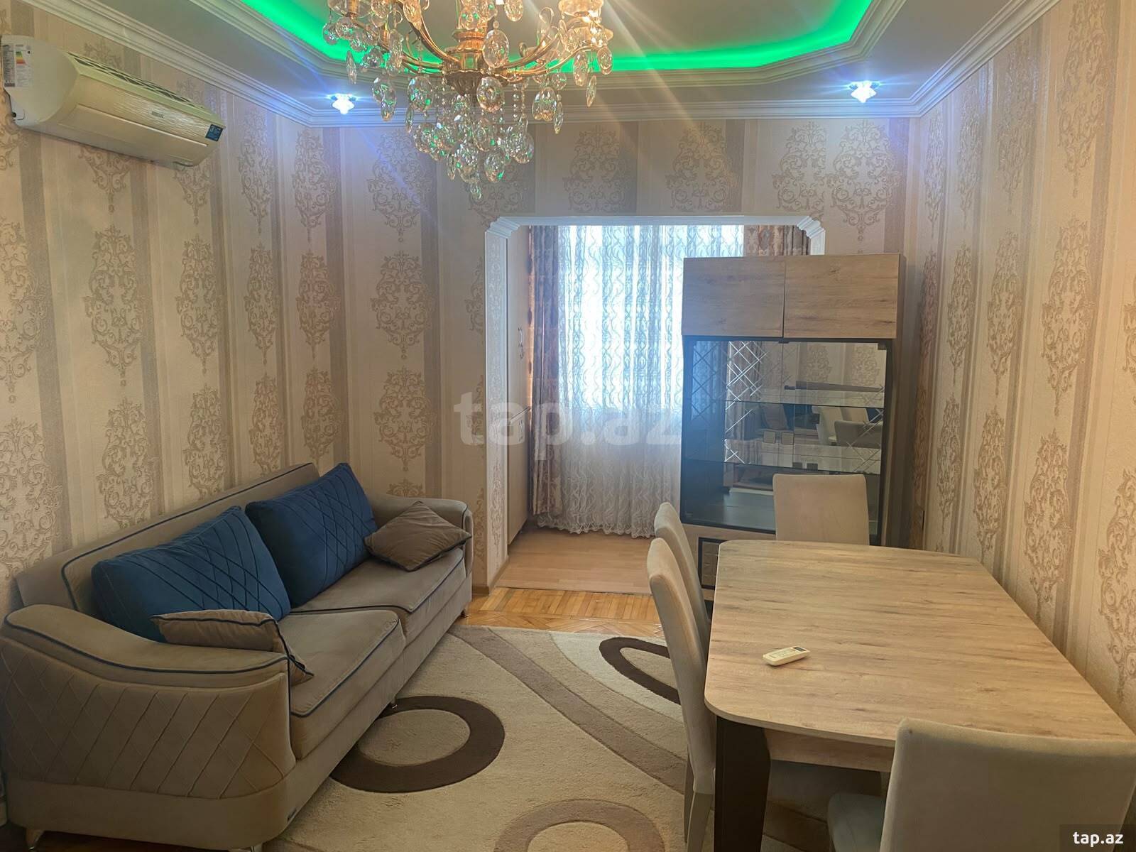 2-otaqlı mənzil kirayə verilir, A.Neymətulla küç., 55 m²