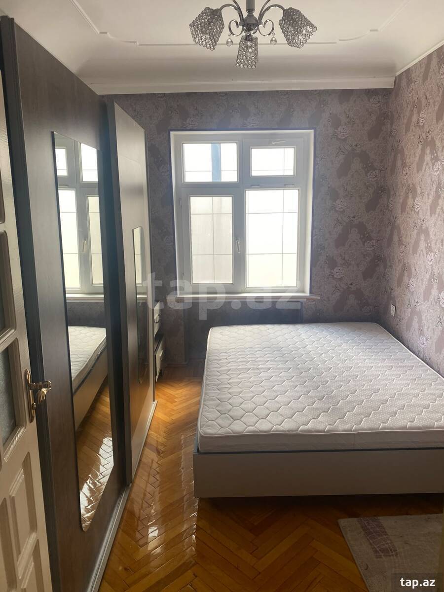 2-otaqlı mənzil kirayə verilir, A.Neymətulla küç., 55 m²