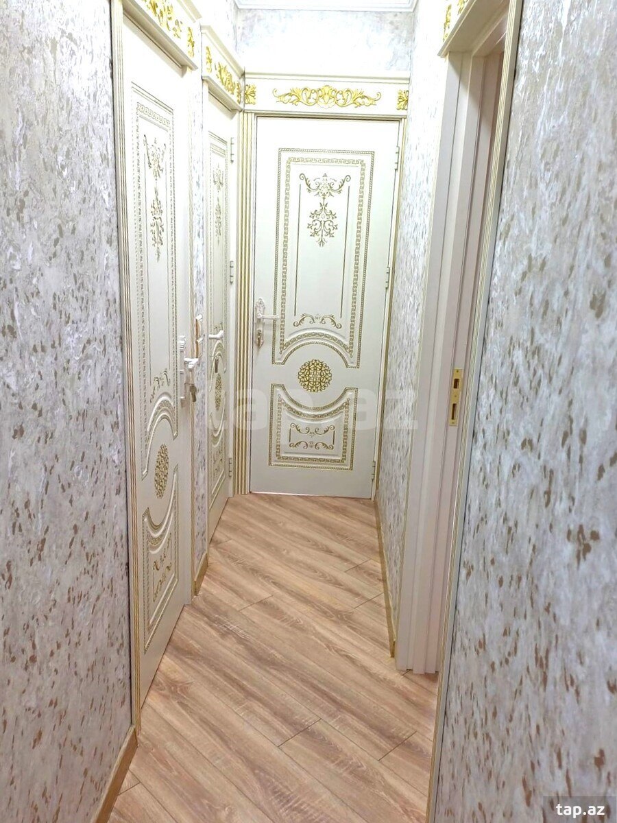 4-otaqlı mənzil, B. Nuriyev küç., 110 m²