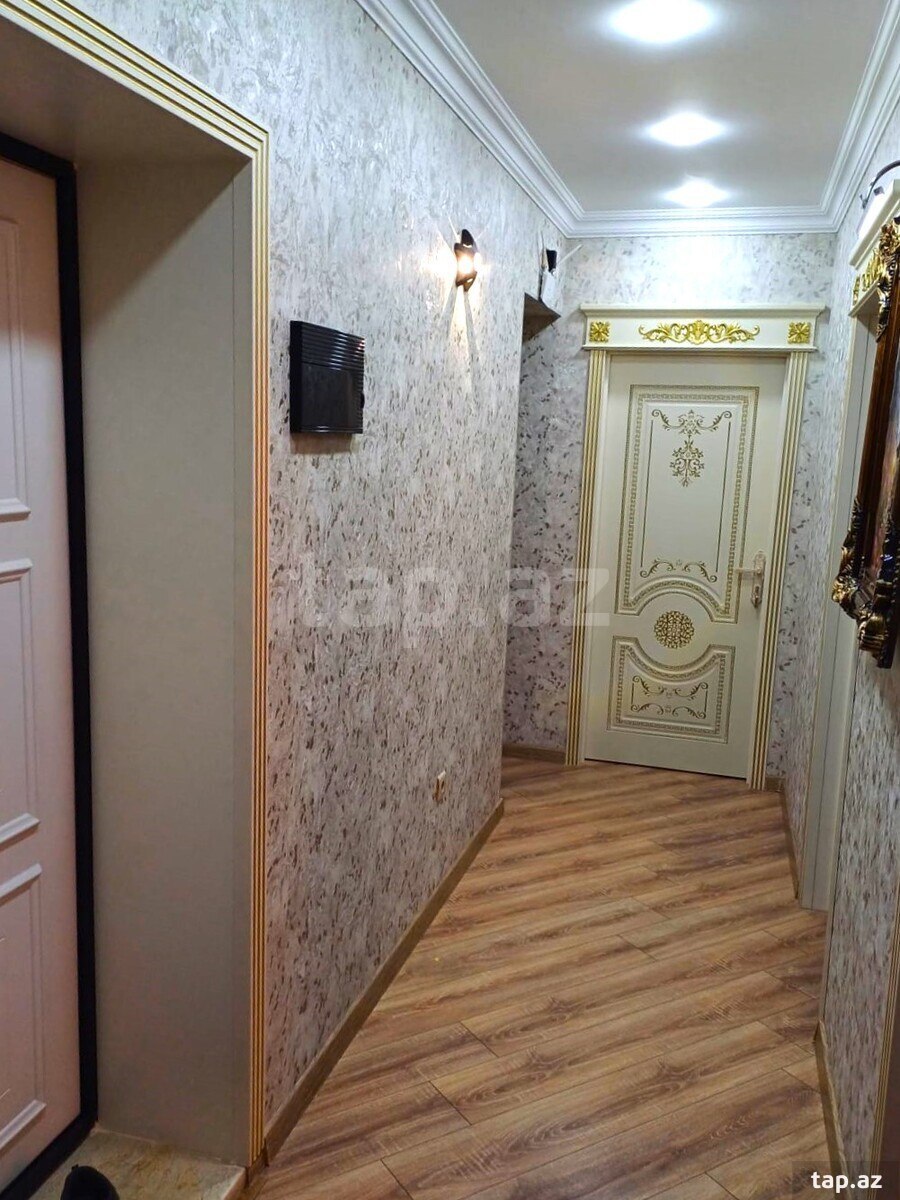 4-otaqlı mənzil, B. Nuriyev küç., 110 m²