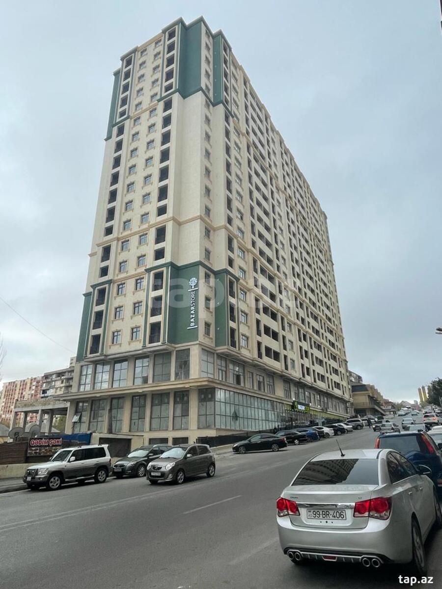 2-otaqlı yeni tikili, M.Xiyabani 26, 115 m²