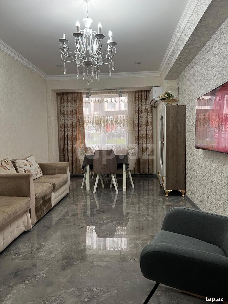 3-otaqlı yeni tikili, Həzi Aslanov m., 94 m²