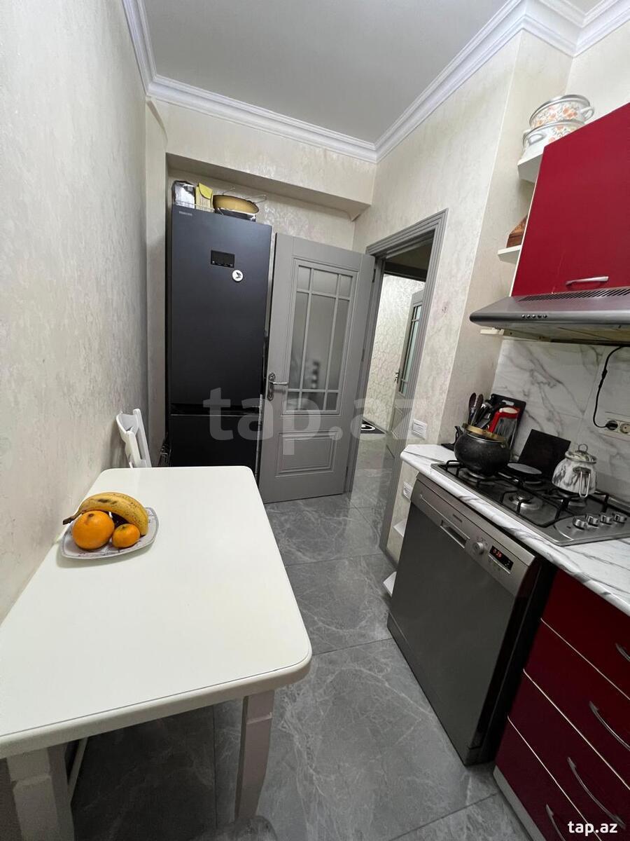 3-otaqlı yeni tikili, Həzi Aslanov m., 94 m²
