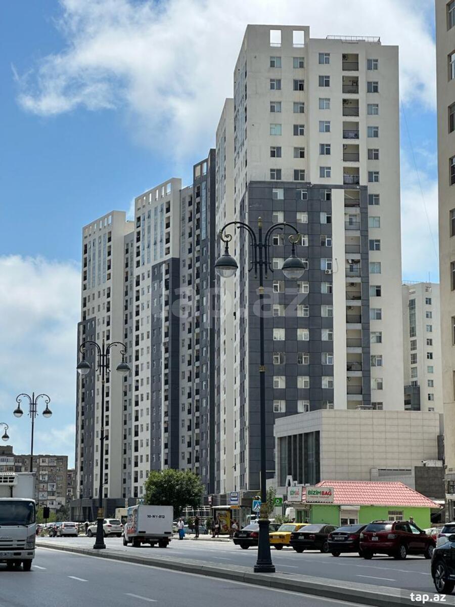 3-otaqlı yeni tikili, Həzi Aslanov m., 94 m²