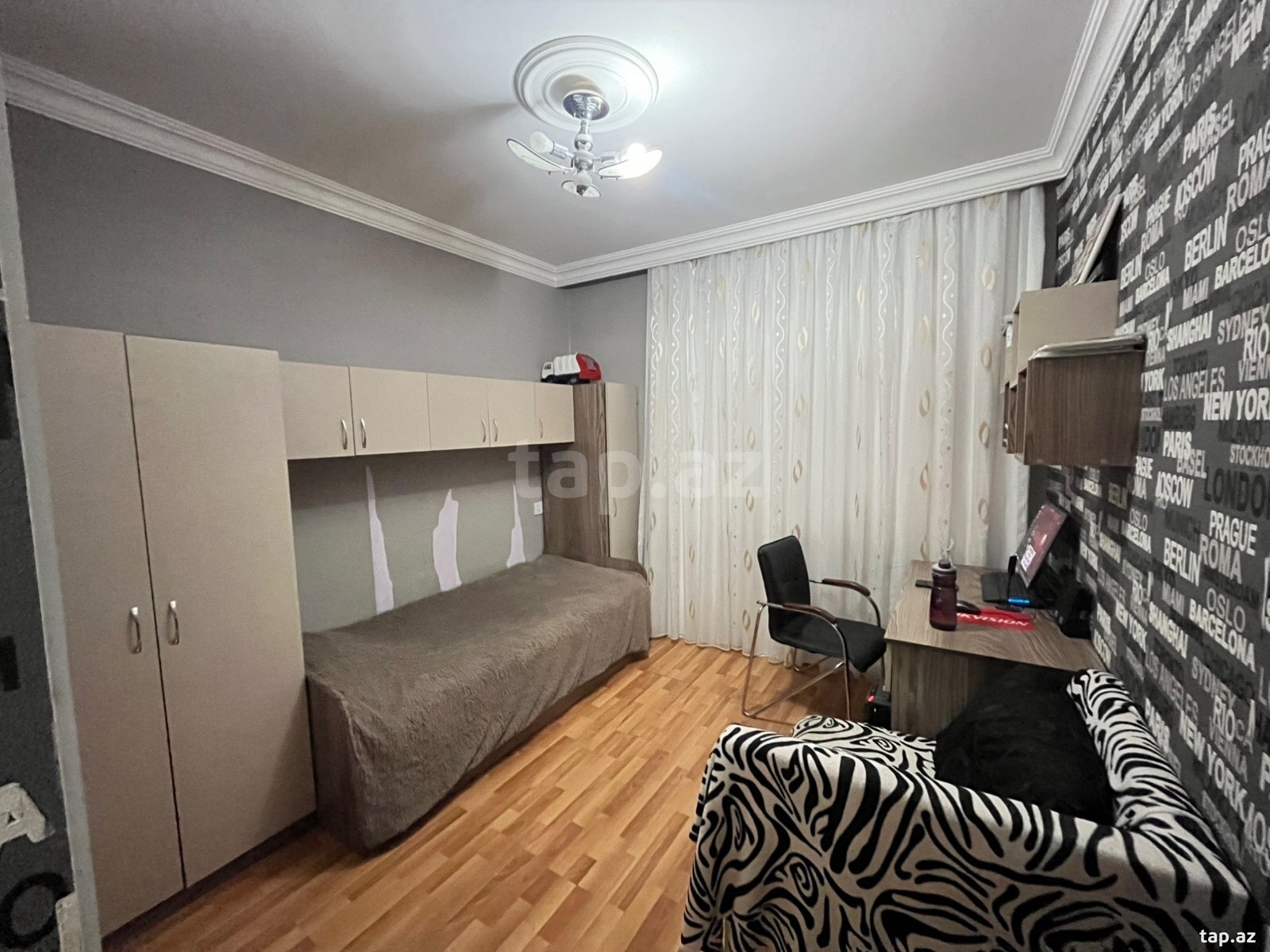5-otaqlı mənzil, Əhmədli m., 120 m²
