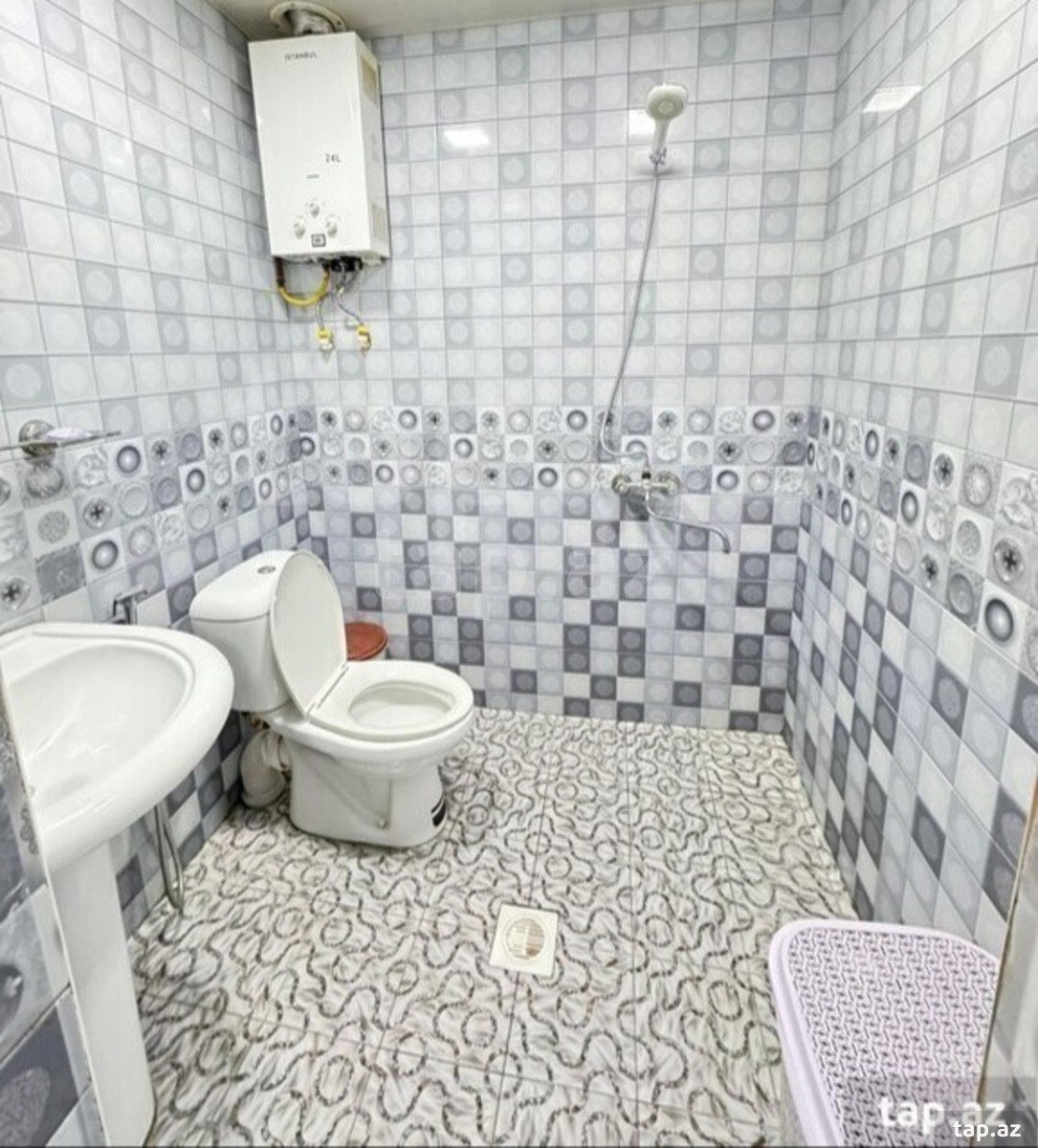5-otaqlı mənzil, Şirvan ş., 92 m²