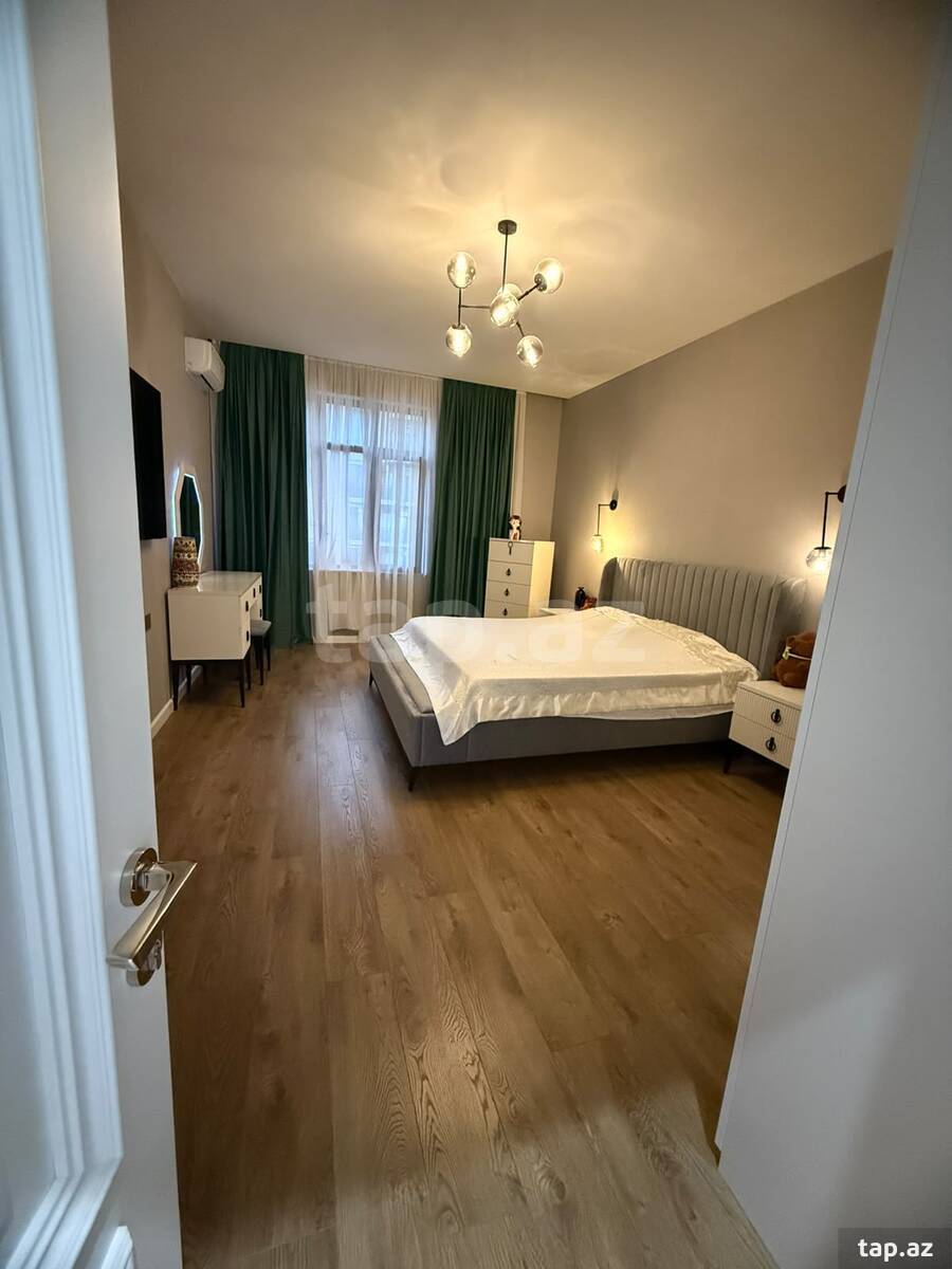 2-otaqlı yeni tikili, Həzi Aslanov m., 93 m²