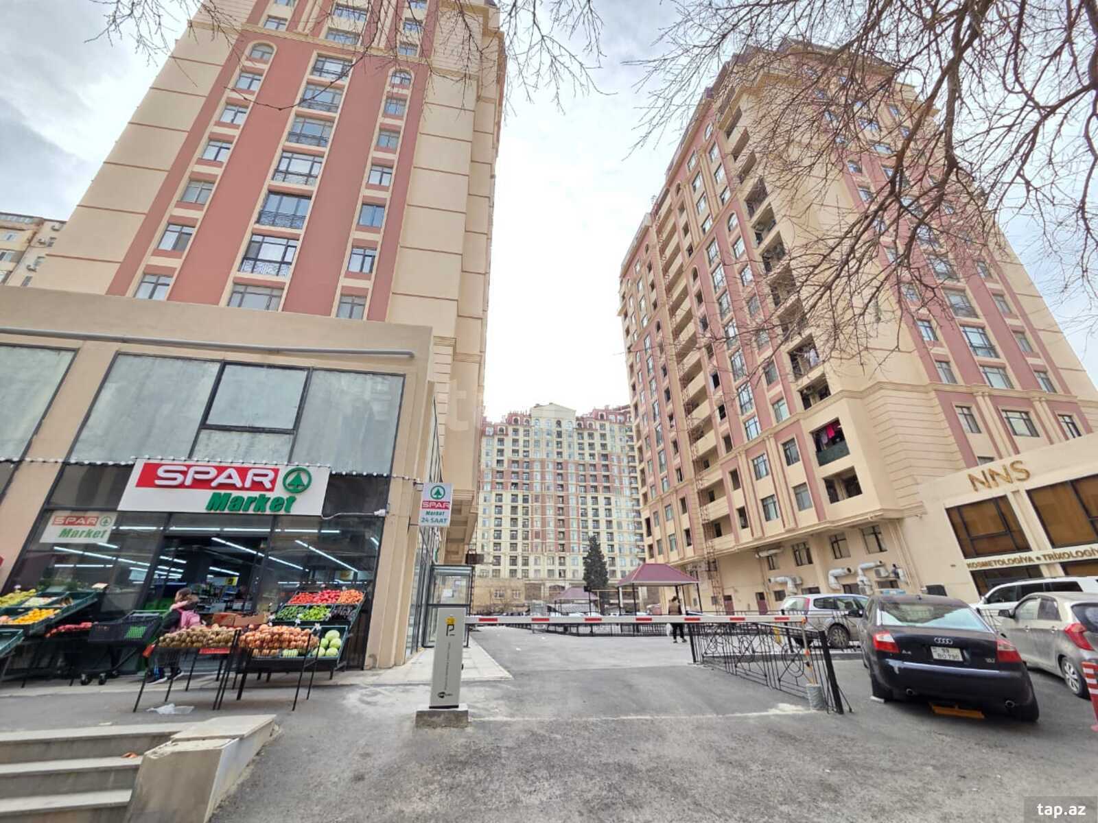 2-otaqlı yeni tikili, N. Nərimanov m., 75 m²