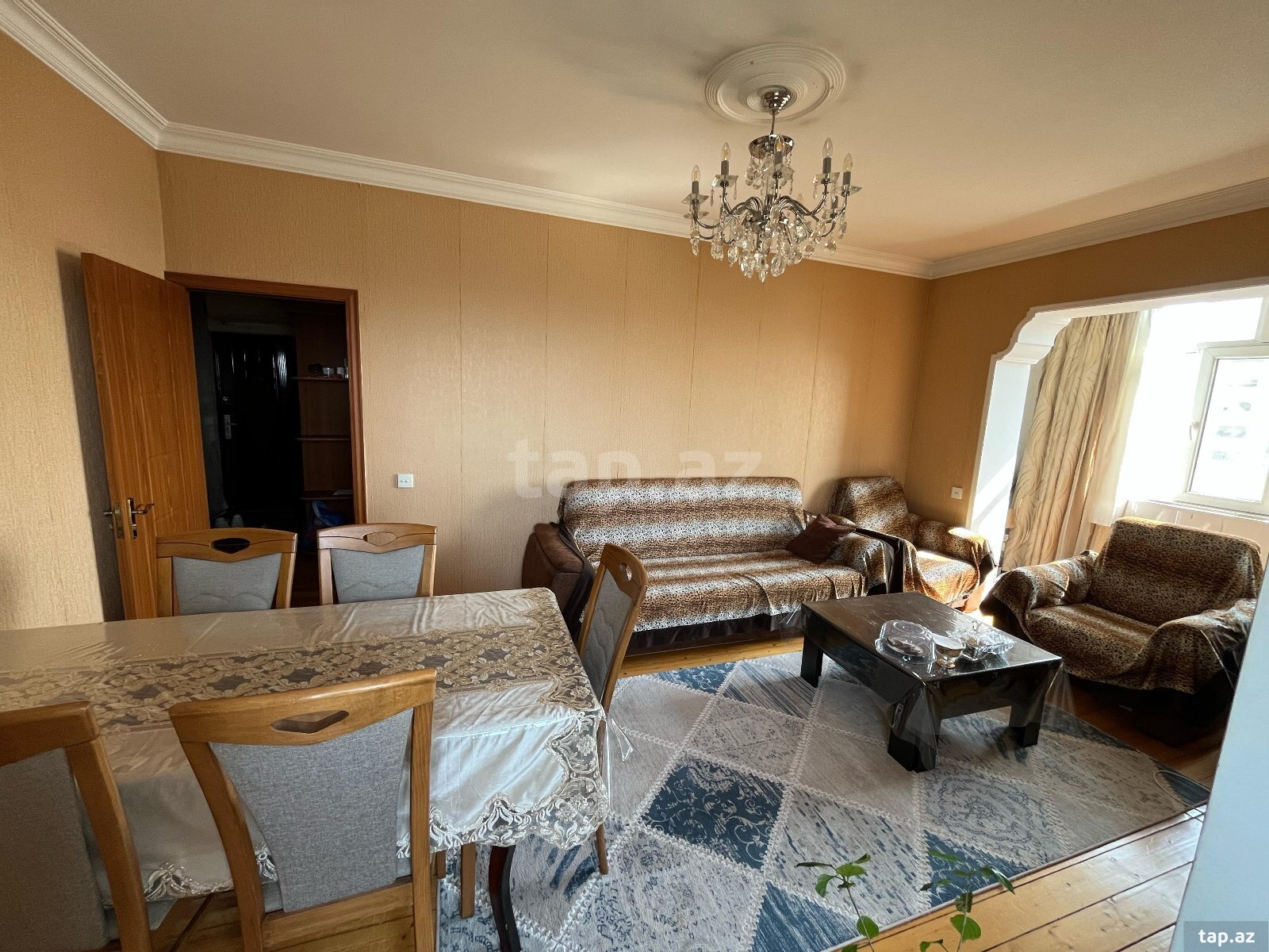 3-otaqlı mənzil, Babək pr., 88 m²
