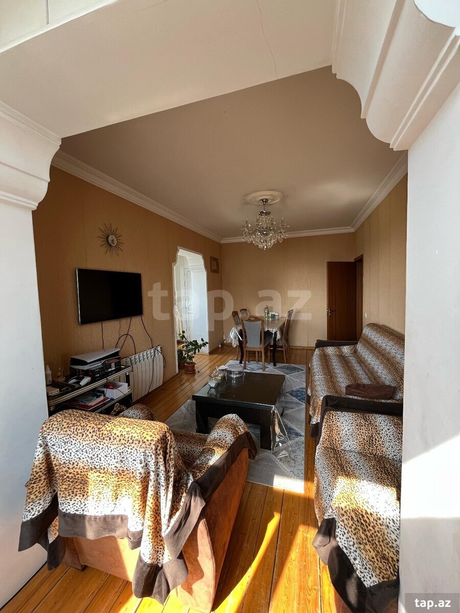 3-otaqlı mənzil, Babək pr., 88 m²