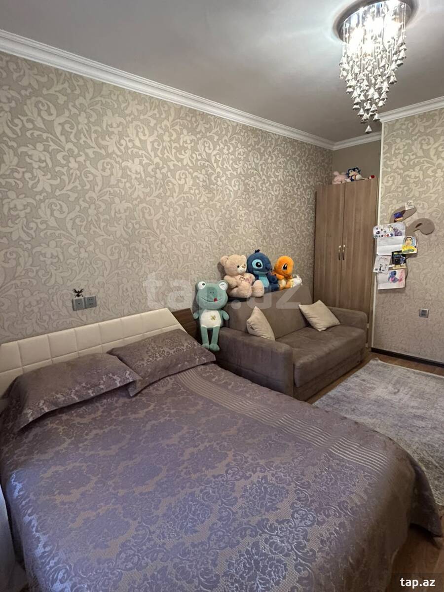 2-otaqlı yeni tikili, Əhmədli m., 76 m²