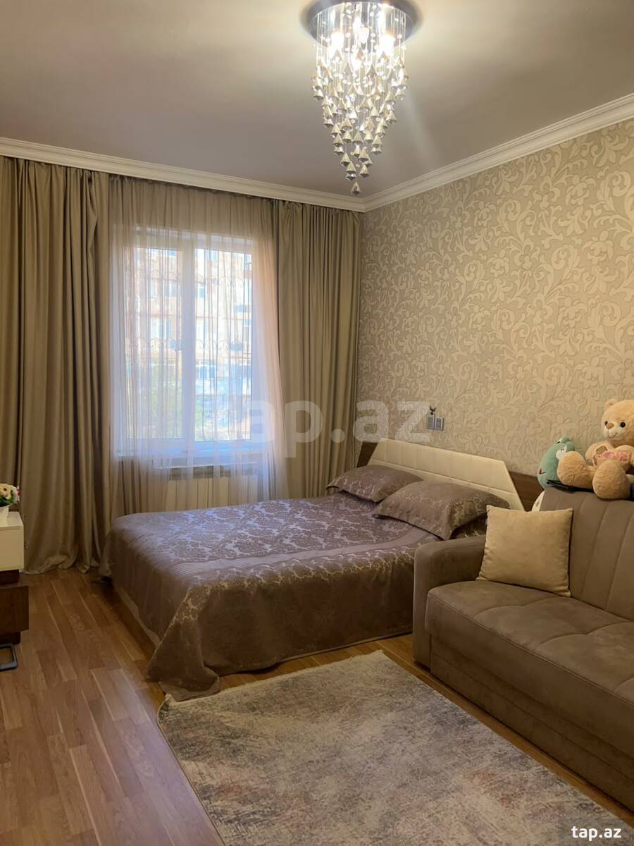 2-otaqlı yeni tikili, Əhmədli m., 76 m²