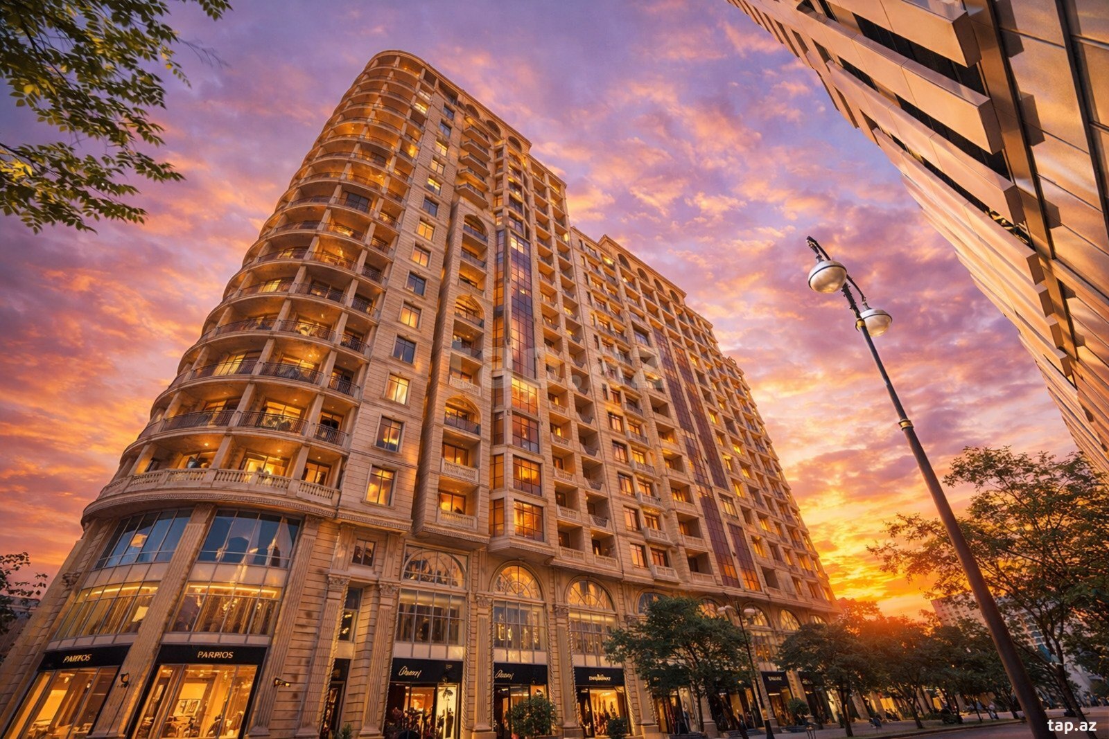 3-otaqlı yeni tikili, Nəsimi r., 202 m²