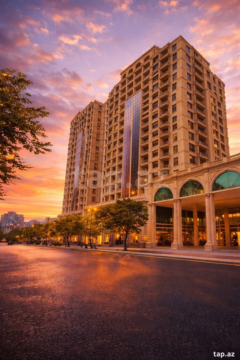 3-otaqlı yeni tikili, Nəsimi r., 202 m²