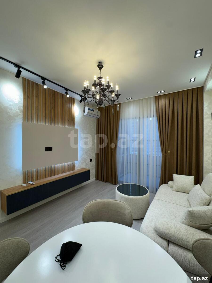 2-otaqlı yeni tikili, Həzi Aslanov m., 51 m²