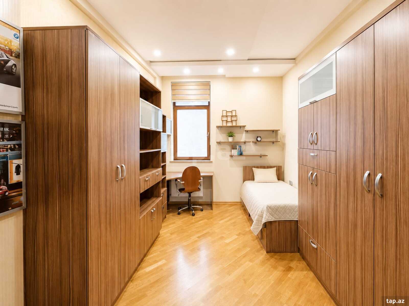 3-otaqlı yeni tikili kirayə verilir, Elmlər Akademiyası m., 146 m²