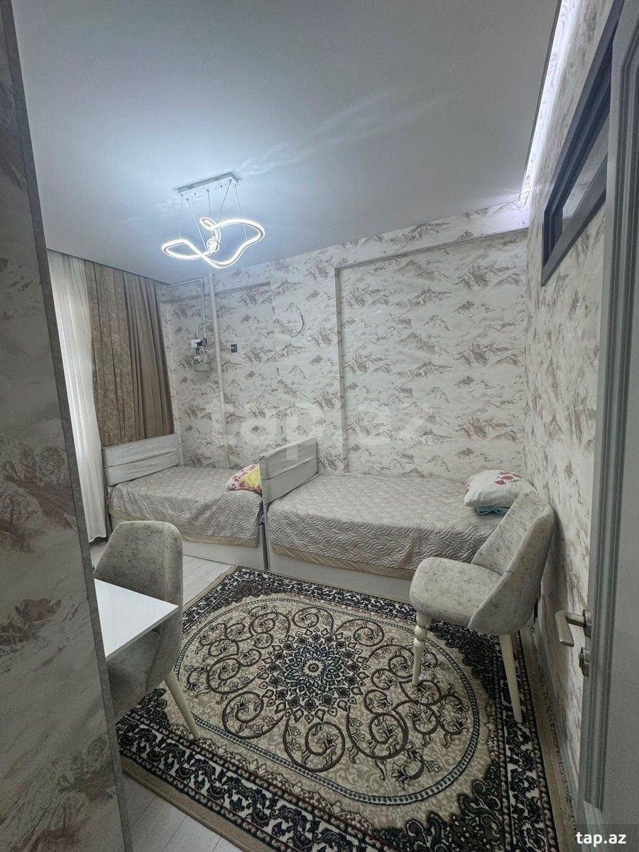 3-otaqlı yeni tikili kirayə verilir, Asif Məhərrəmov küç., 90 m²