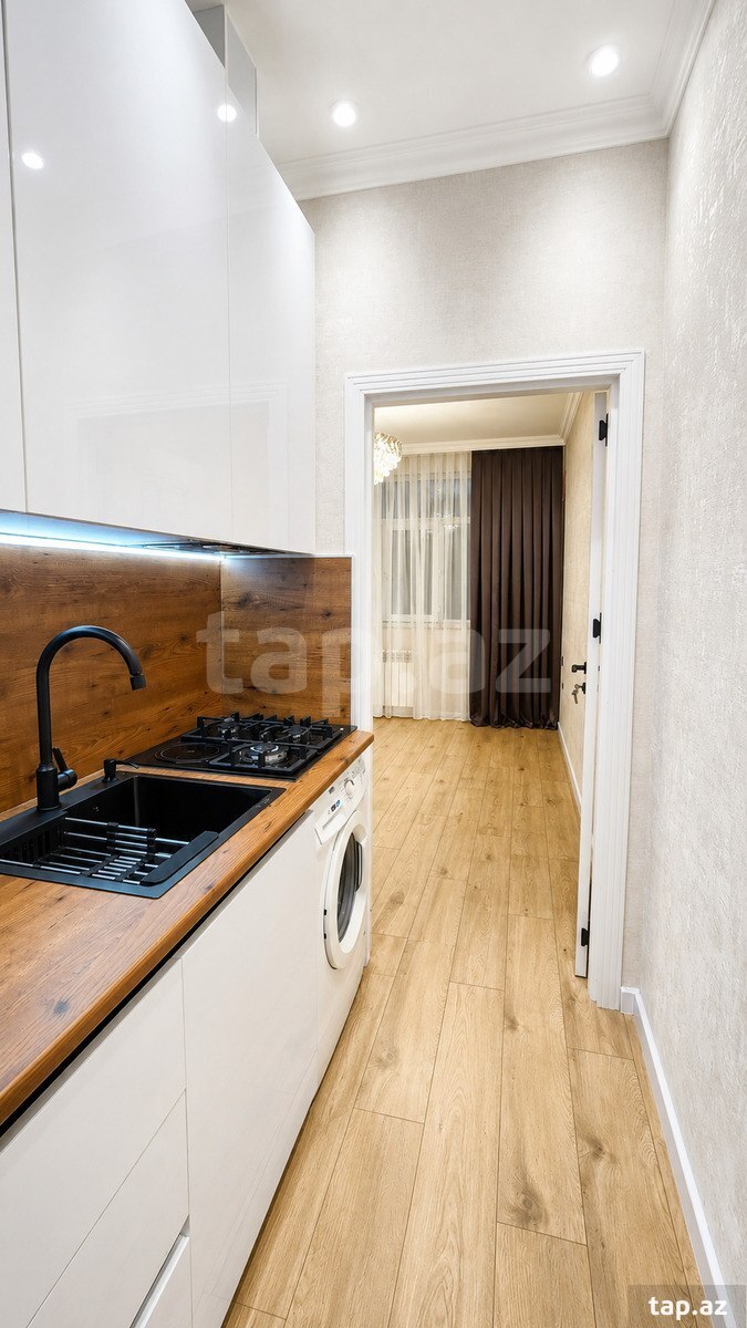 2-otaqlı yeni tikili, İnşaatçılar m., 55 m²