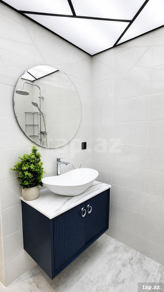 2-otaqlı yeni tikili, İnşaatçılar m., 55 m²