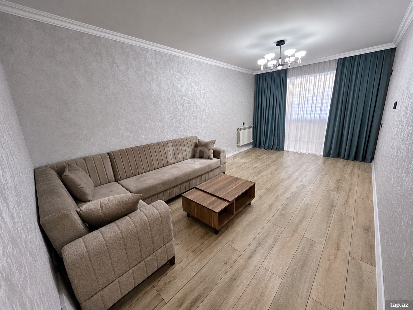 2-otaqlı mənzil kirayə verilir, Bəkir Çobanzadə küç., 45 m²