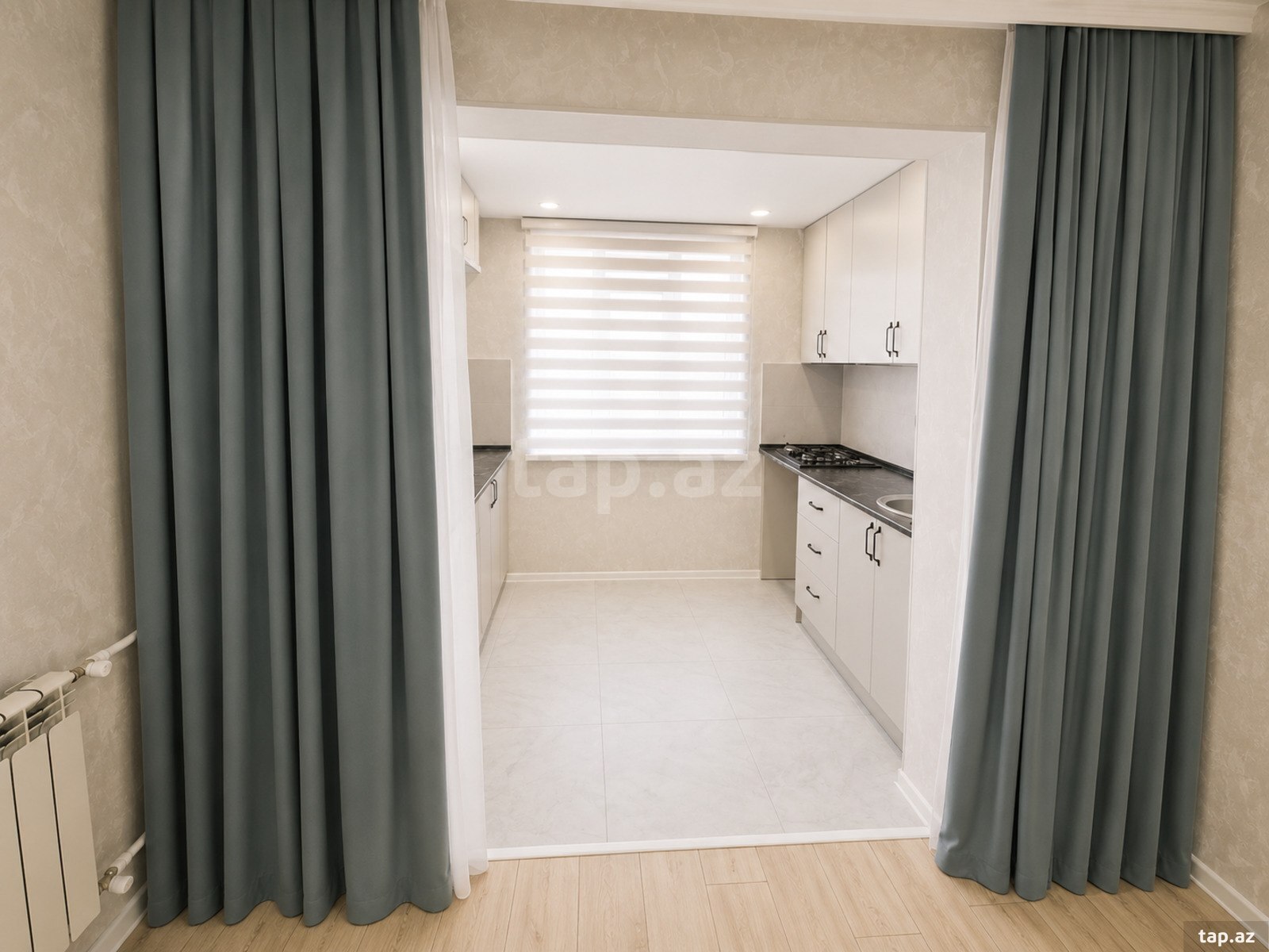 2-otaqlı mənzil kirayə verilir, Bəkir Çobanzadə küç., 45 m²