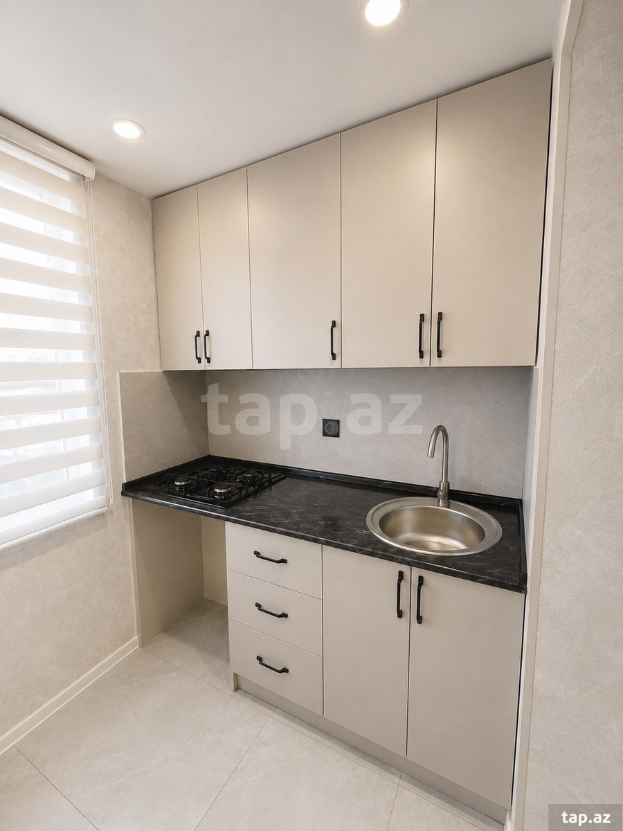 2-otaqlı mənzil kirayə verilir, Bəkir Çobanzadə küç., 45 m²