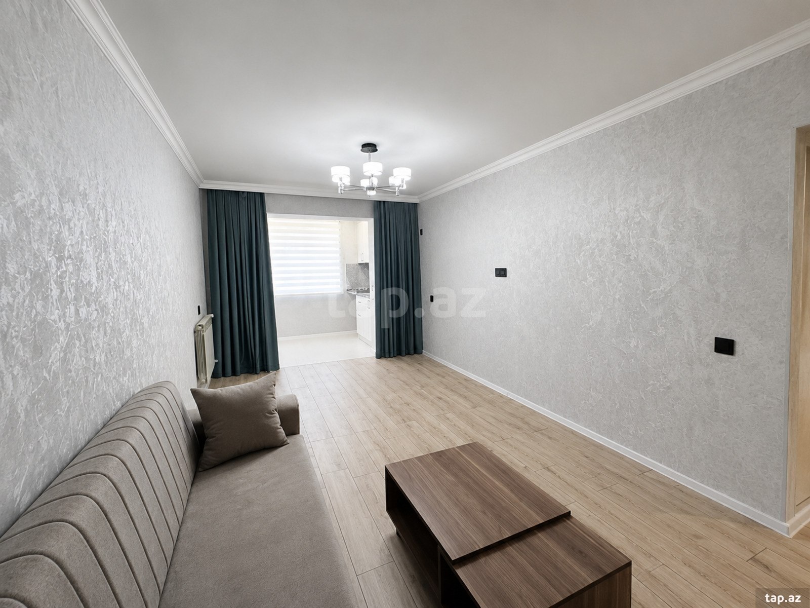 2-otaqlı mənzil kirayə verilir, Bəkir Çobanzadə küç., 45 m²