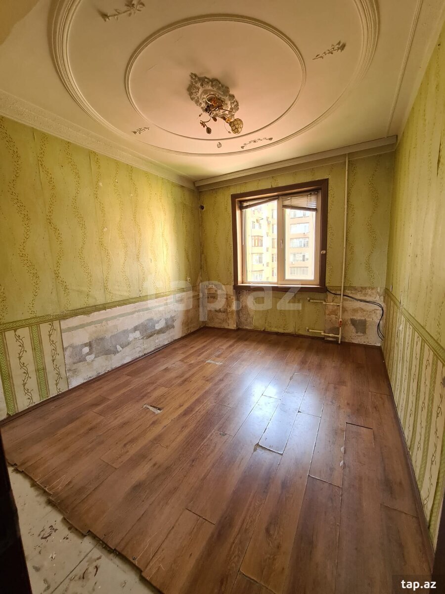 3-otaqlı mənzil, N.Nərimanov m., 80 m²