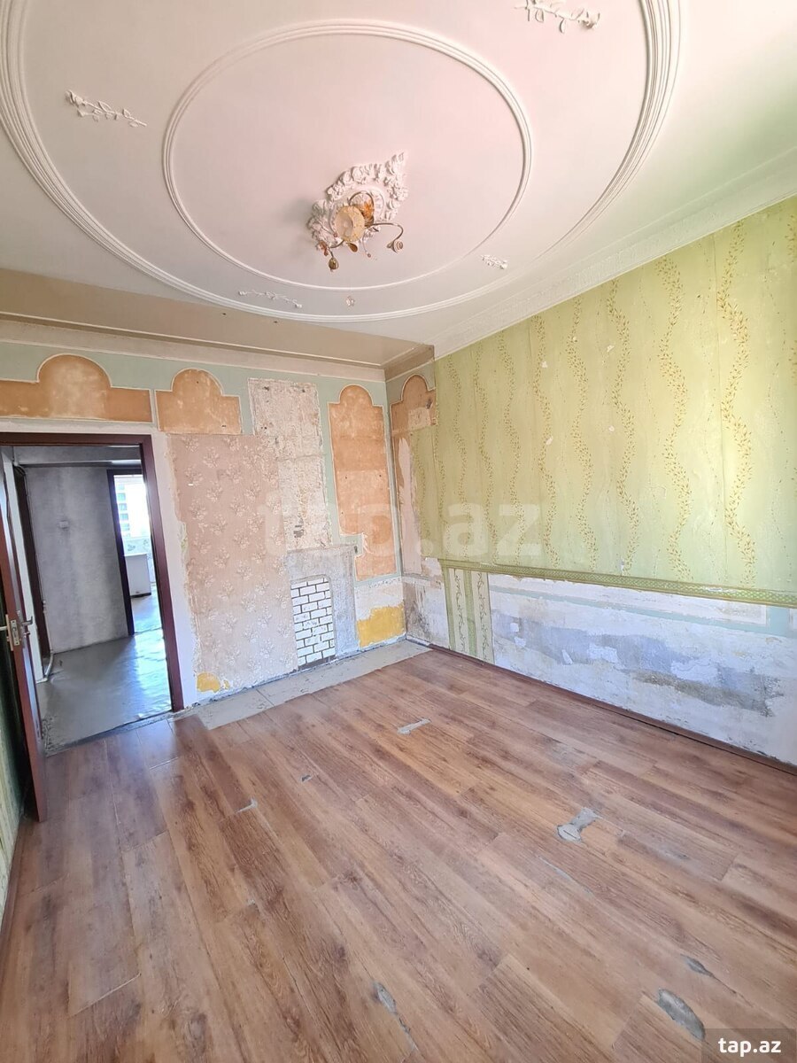 3-otaqlı mənzil, N.Nərimanov m., 80 m²