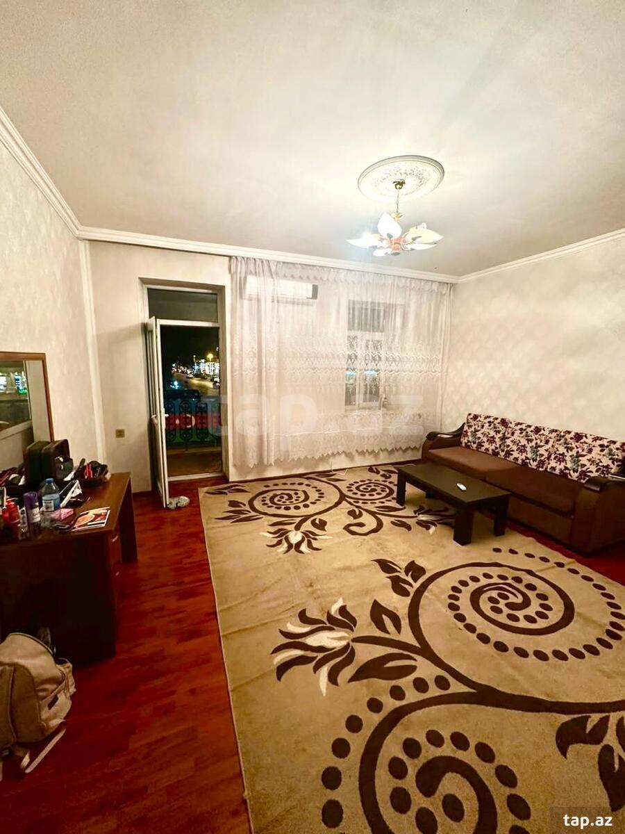 3-otaqlı mənzil kirayə verilir, Nərimanov r., 63 m²