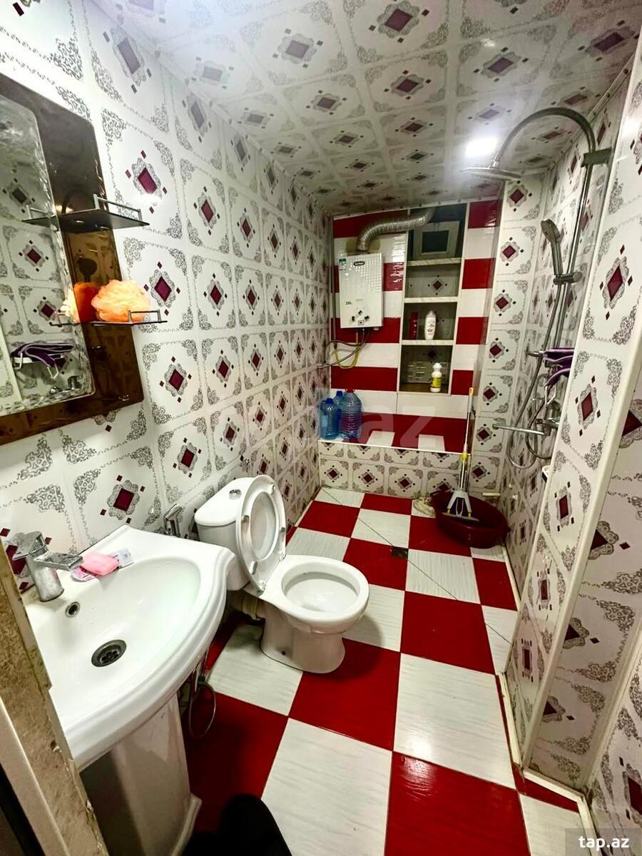 3-otaqlı mənzil kirayə verilir, Nərimanov r., 63 m²