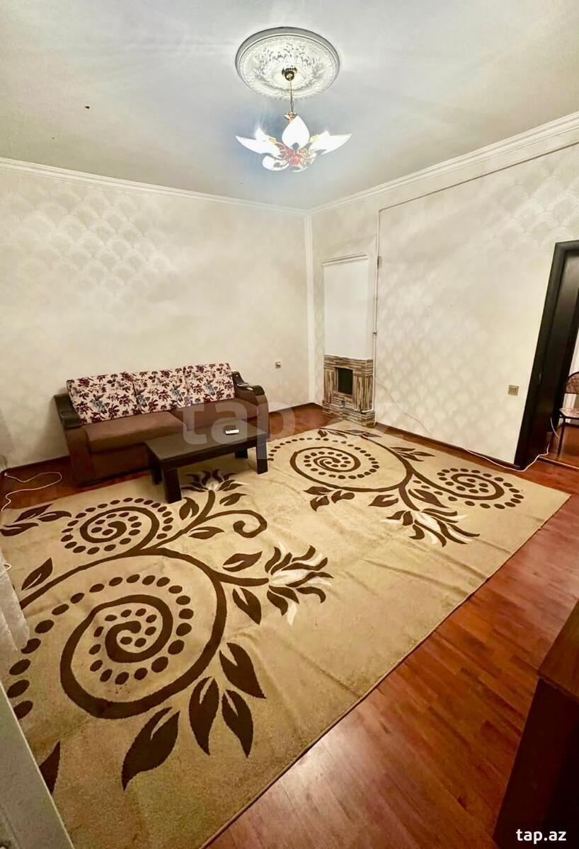 3-otaqlı mənzil kirayə verilir, Nərimanov r., 63 m²