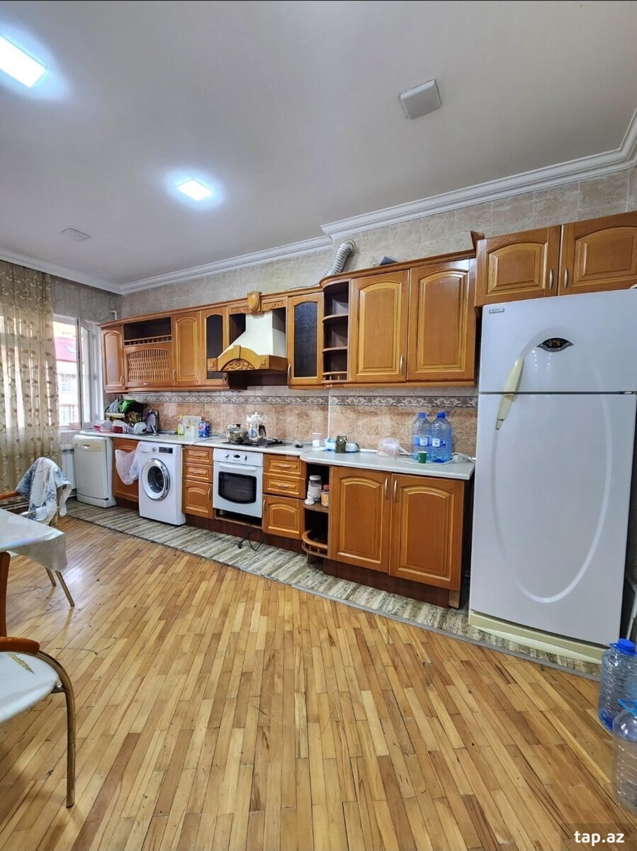 3-otaqlı yeni tikili kirayə verilir, N.Nərimanov m., 140 m²
