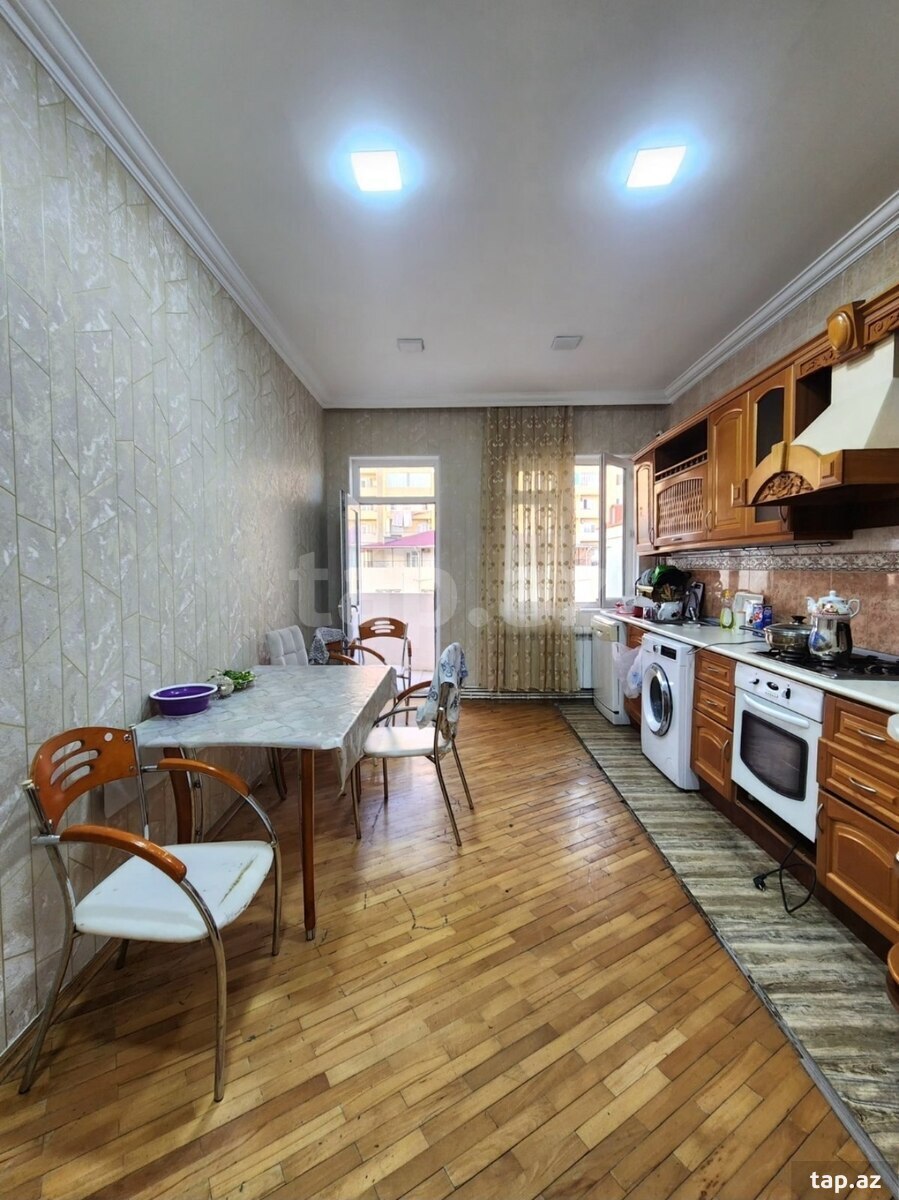3-otaqlı yeni tikili kirayə verilir, N.Nərimanov m., 140 m²