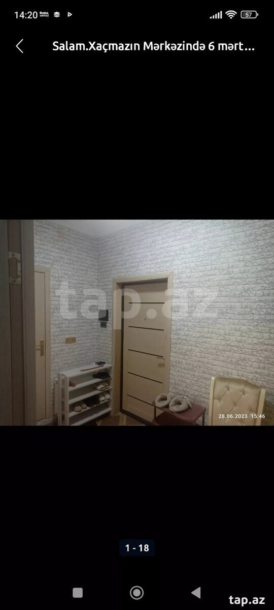 2-otaqlı yeni tikili kirayə verilir, Xaçmaz r., 39 m²