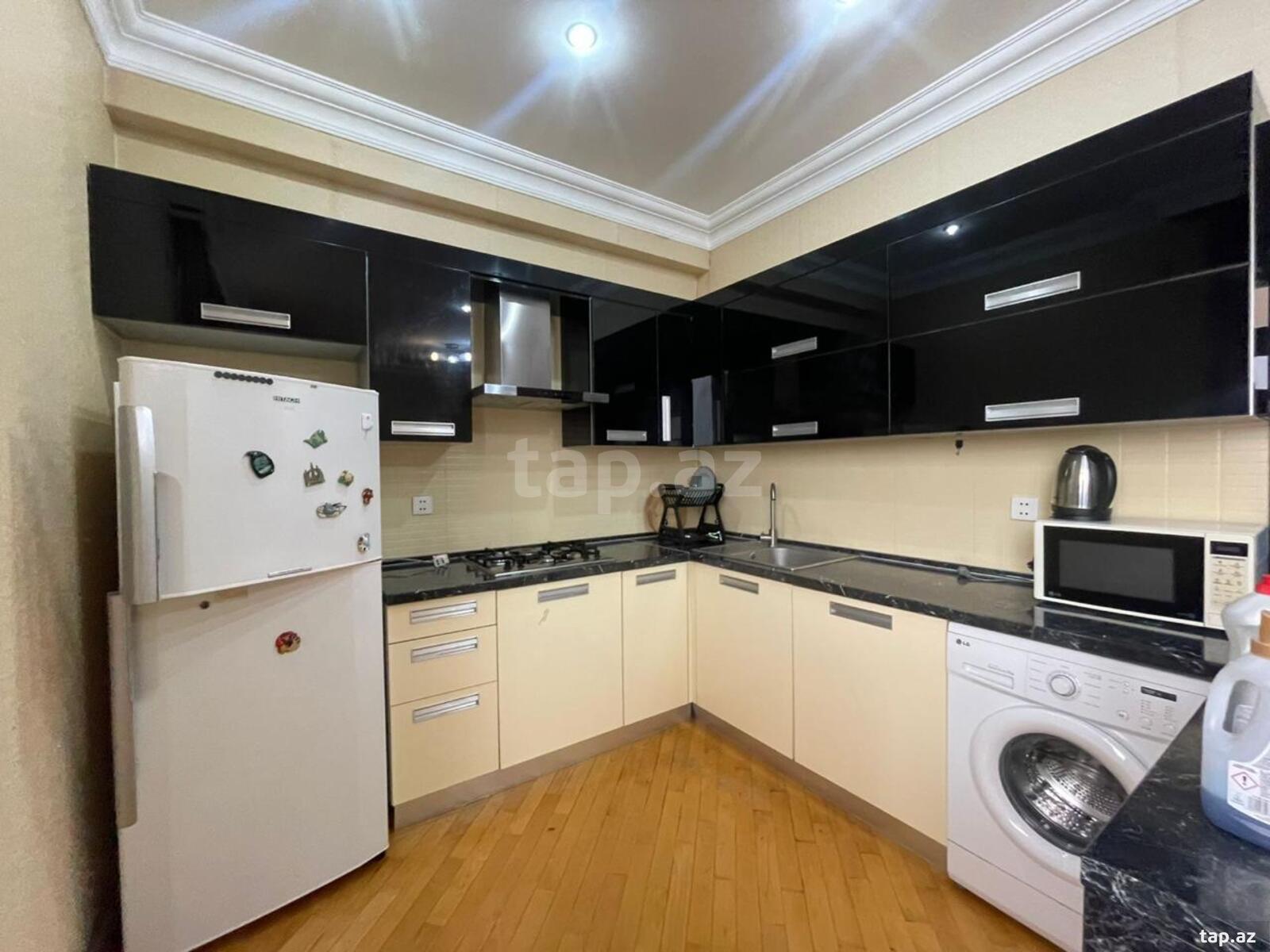 2-otaqlı yeni tikili kirayə verilir, N.Nərimanov r., 75 m²