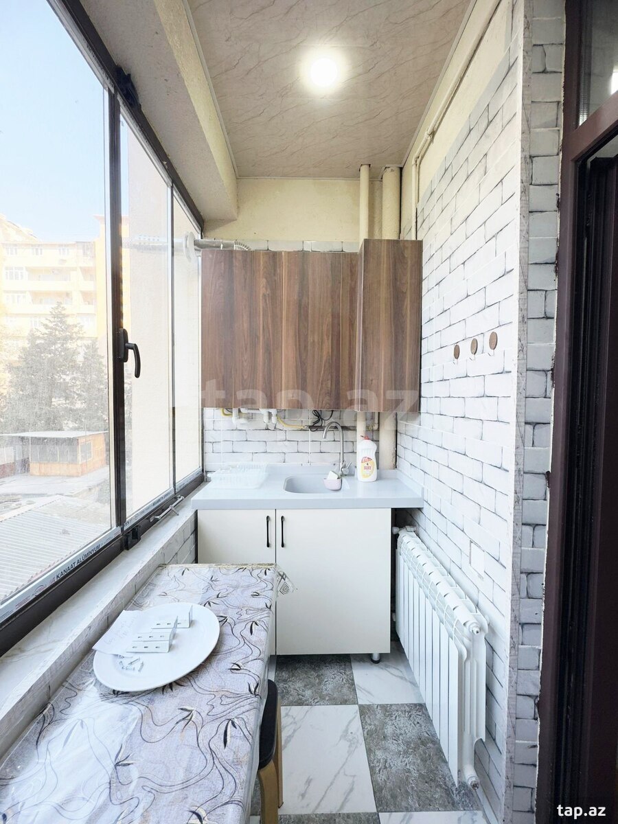 1-otaqlı yeni tikili, N.Nərimanov m., 32 m²