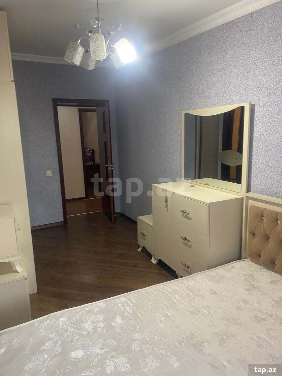 3-otaqlı mənzil kirayə verilir, N. Nərimanov m., 80 m²