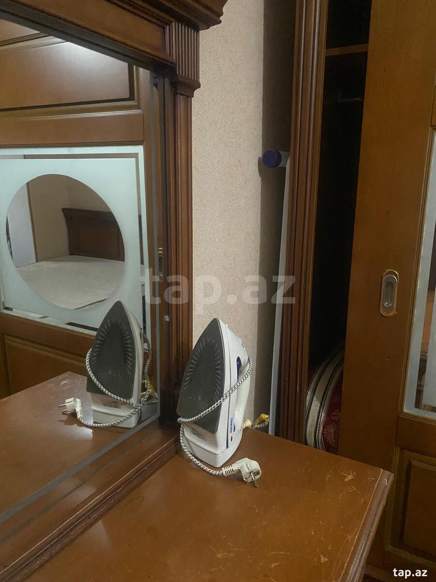 3-otaqlı mənzil kirayə verilir, N. Nərimanov m., 80 m²