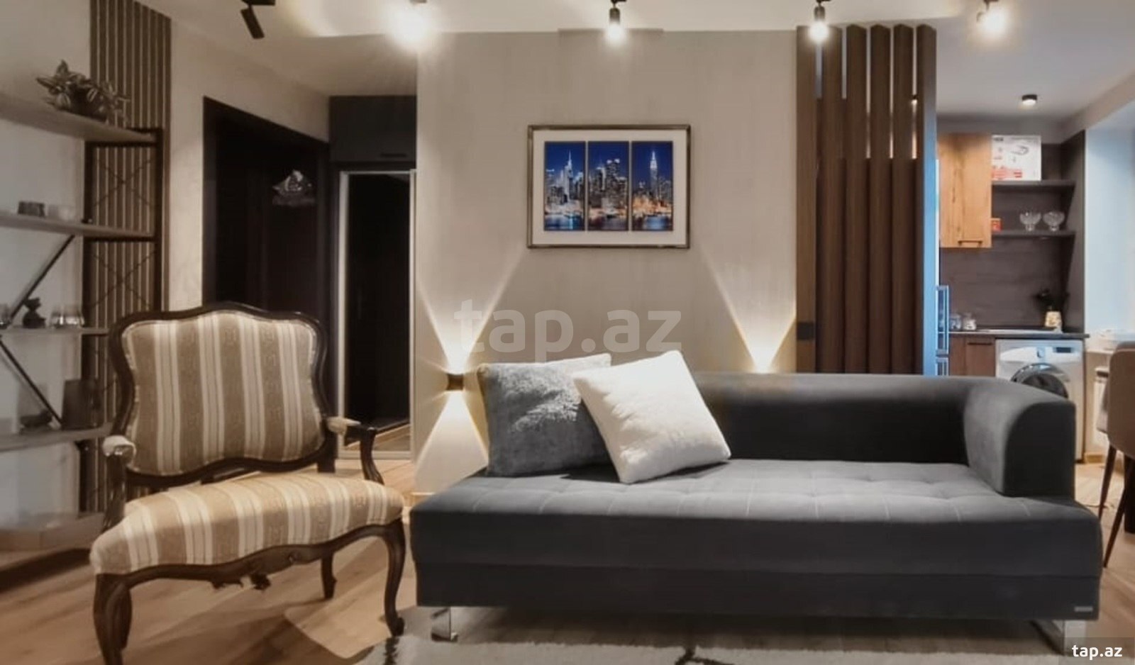 2-otaqlı mənzil, Səbail r., 49 m²