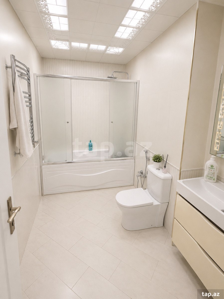3-otaqlı yeni tikili kirayə verilir, Binəqədi r., 140 m²