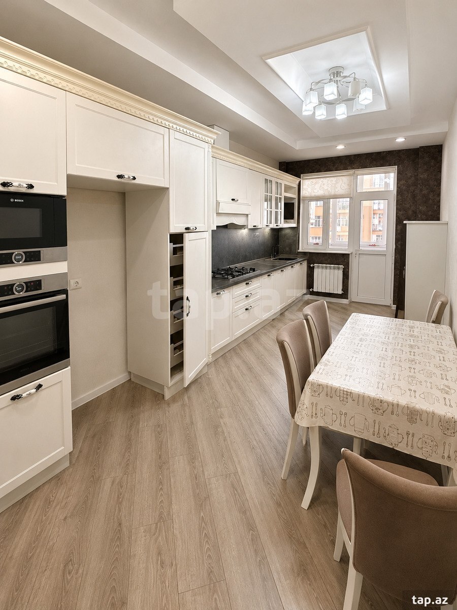 3-otaqlı yeni tikili kirayə verilir, Binəqədi r., 140 m²